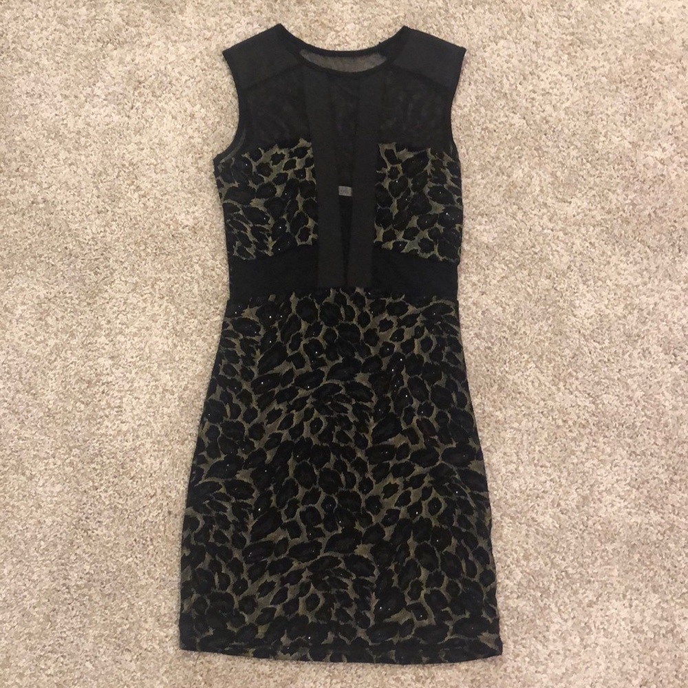 Sparkly Sleeveless Bodycon Dress